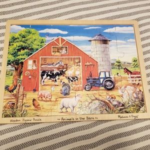 Melissa & Doug Animals in the Barn Puzzle